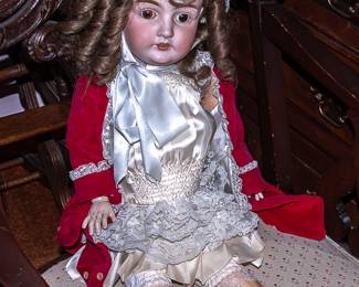 Armand Marsalles German Doll bisque head and jointed arms and legs
