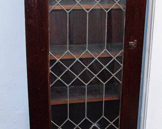 Leaded Glass Curio