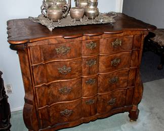 Beautiful Antique Empire Chest of Drawers