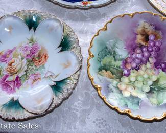 Vintage Plates / Hand Painted and more