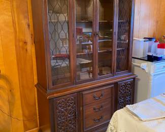 Mid century hutch

