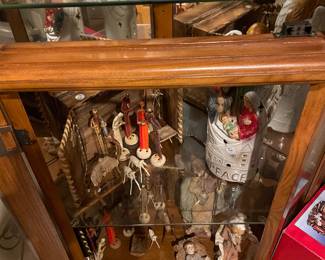 many nativity sets