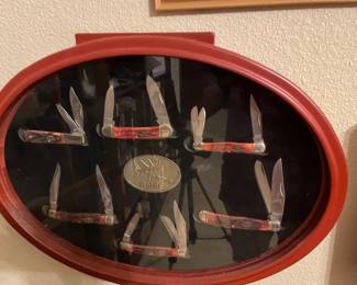 we have an extensive knife collection. I haven't started researching them. A hundred or so, I imagine