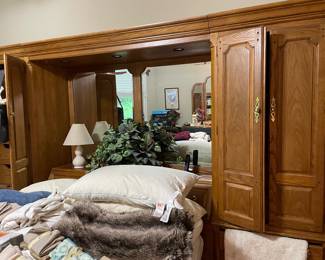 queen bed, nice mattress