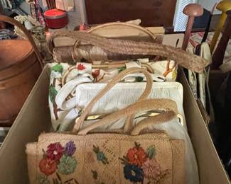 Vintage purses.