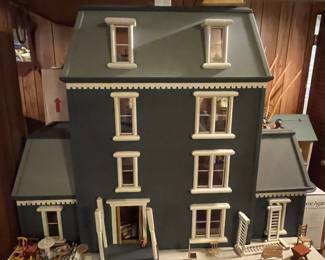 Amazing Doll House - filled with furniture and accesories.