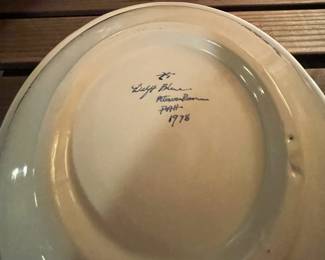 Delft blue Petersen Revere PA 1978.