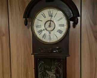 Antique wall clock.