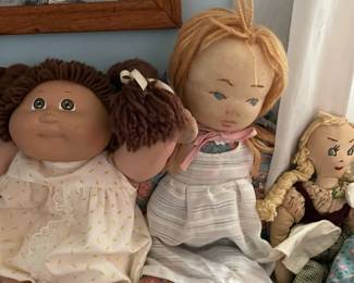 Cabbage Patch dolls.