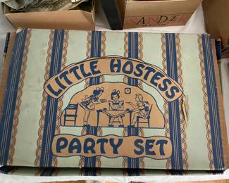 Little Hostess Party Set.