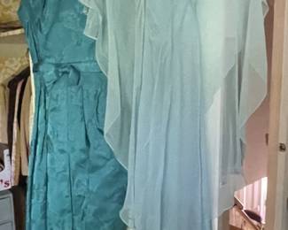 Amazing selection of vintage dresses.