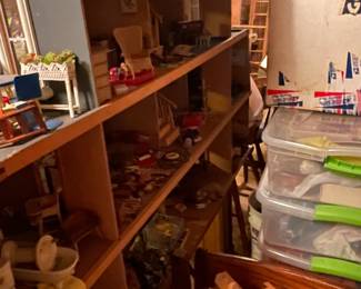 Amazing Doll House - filled with furniture and accessories.