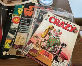 Vintage comic books.