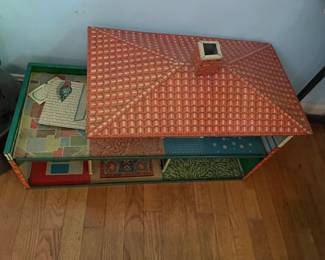 T. Cohn tin dollhouse 1951