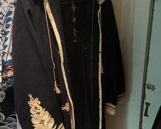 Vintage embroidered robe.