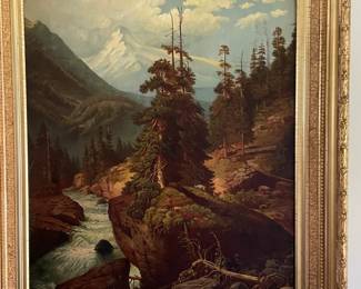 Original oil painting.