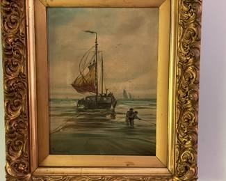 Original oil painting.