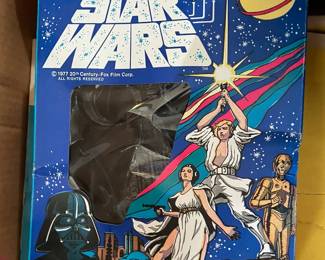 1977 Star Wars Darth Vader costume & Mask.