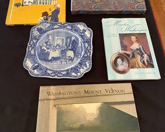 Selection of Mount Vernon items.