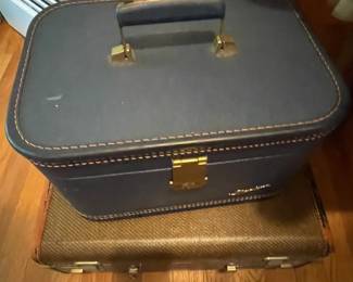 Vintage suitcase.