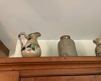 Vintage pitchers and crocks.