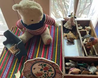 Stuffed animals and more.