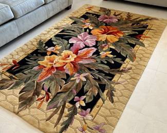 Sculpted carpet 5x8,