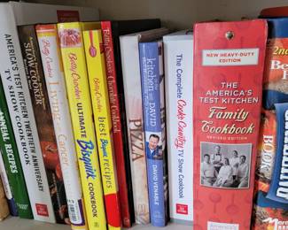 lots of cookbooks!