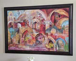 Smadar Livne original art - very large piece