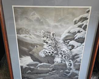 Charles Frace' art - lots of signed pieces by him