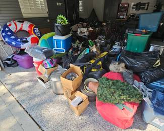 packed garage - lots of great items