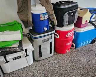 Yeti coolers & more