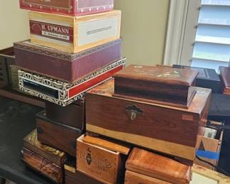 cigar boxes