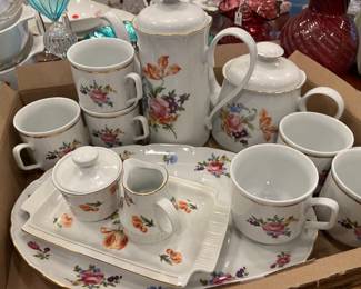 JLMenau tea and coffee set. Made in Germany