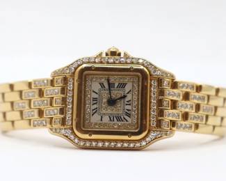 Lot 609 Cartier Panthere Watch  $3,000-$5,000