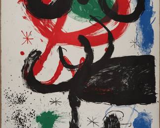 Lot 54 Joan Miro  $2,000-$3,000