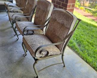 wrought iron chairs