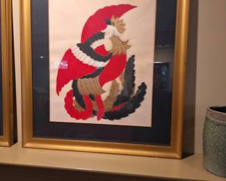 Lithograph of Phoenix on the rise