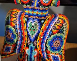 Huichol Eagle Beadwork Mexico 