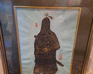 Temple Rubbing on Rice Paper