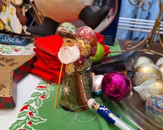 Hand carved Russian Christmas Santa