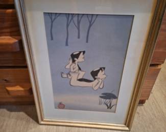 Ku Nagai Japanese print...nothing new