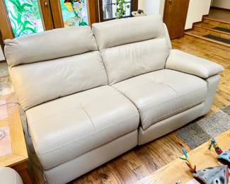 Leather recliners (practically new) 