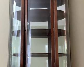  06 BowFront China Cabinet 