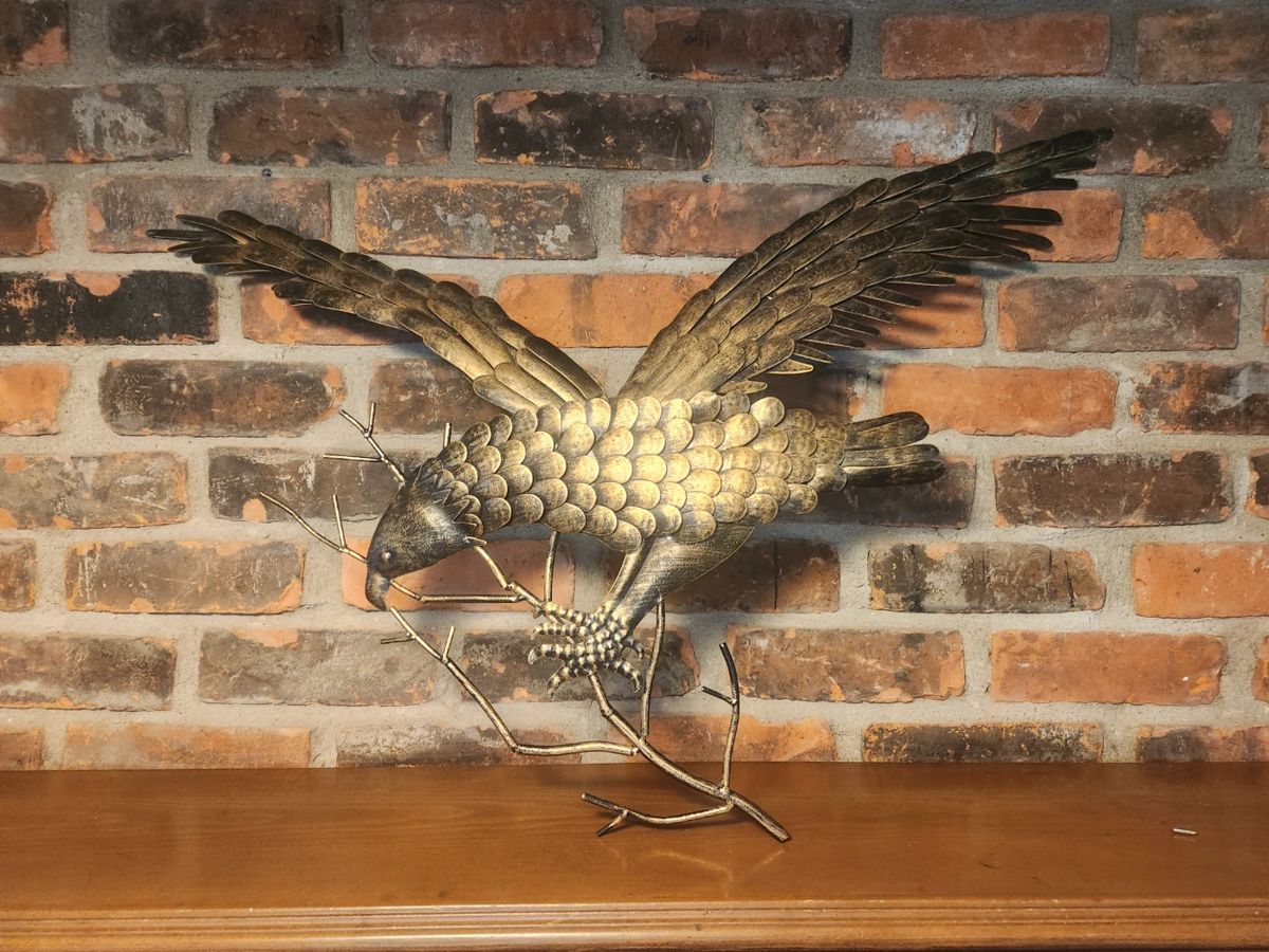Wall mounted bird