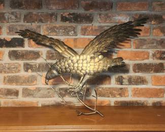 Wall mounted bird