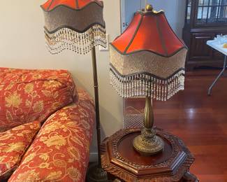 Dale Tiffany lamps in pristine condition