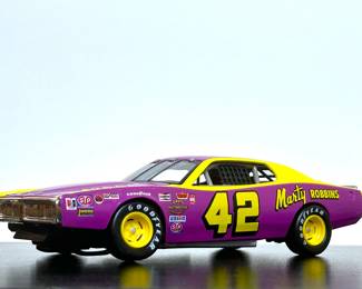 Diecast 1:24 scale by Action of Marty Robbins # 42 NASCAR 1972 Dodge Charger 