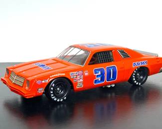 Diecast of Dale Earnhardt # 30 Army 1976 Chevrolet Malibu in 1:24th scale by Action 