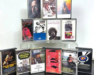 Vintage cassette tape music 